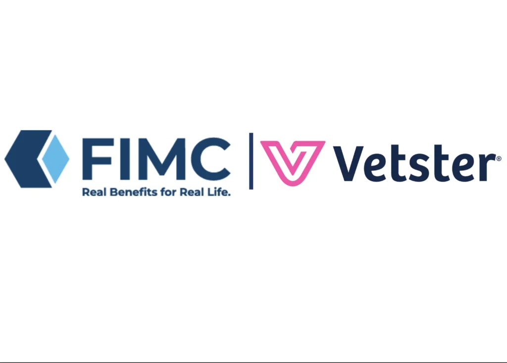 FIMC and Vetster logos